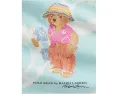 Платье и шортики Polo Ralph Lauren Kids из хлопка в технике тай-дай с медвежонком Polo Bear