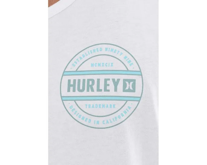 Hurley Filler Топ без рукавов с круглым вырезом и принтом