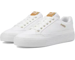 Кроссовки Puma Court Classic Vulc First Class из кожи с технологией комфорта SoftFoam+