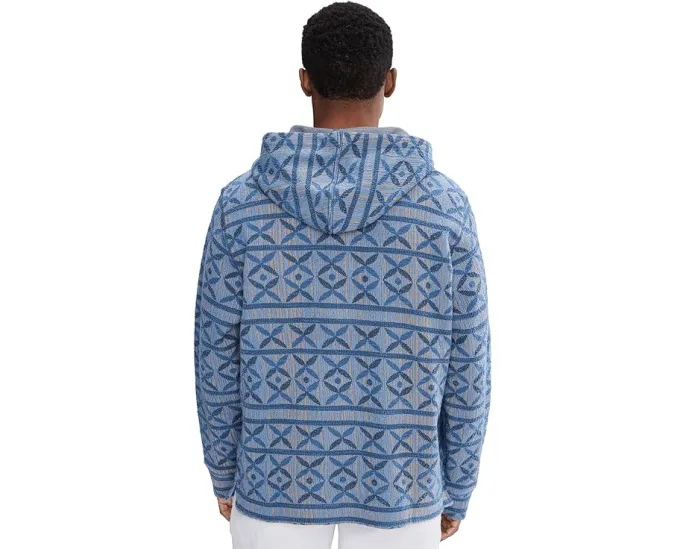 Толстовка Tommy Bahama Diamante Dunes Baja Hoodie с жаккардовым узором и капюшоном