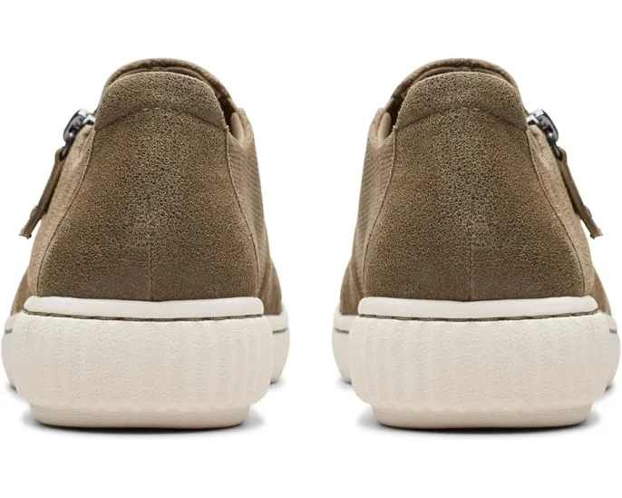 Clarks Caroline Grace элегантные туфли на молнии с круглым носком