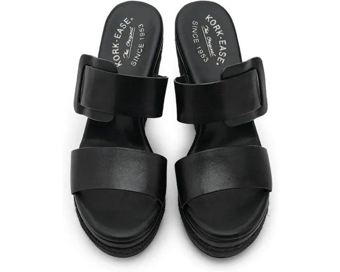 Сандалии Kork-Ease Raya с плетеным клином и большой пряжкой