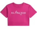 Объемная футболка Polo Team из хлопкового джерси для малышей и младших детей Polo Ralph Lauren