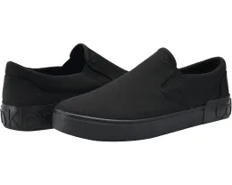 Слипоны Calvin Klein Ryor с текстильным верхом и контрастной подошвой