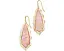 Серьги-подвески Kendra Scott Adriana с ажурной рамой в форме гребешка