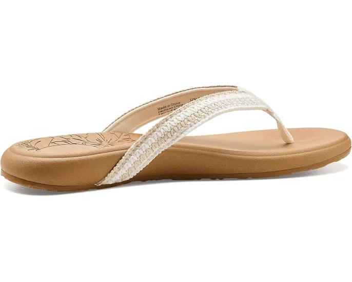 Сандалии Roxy Mellow Lx с мягким полиэстеровым верхом