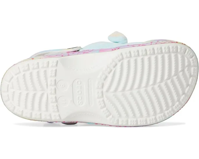 Кроксы Crocs Squishmallows Classic Clogs с плюшевым верхом и ремешком на пятке