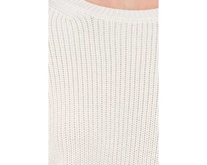 Свитер Emma Crewneck Shaker с круглой горловиной и длинными рукавами от 525 america