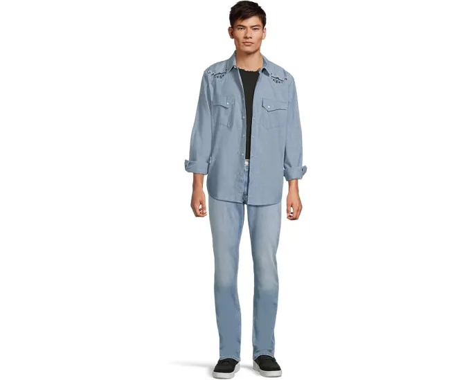 Джинсы Paige Federal Transcend Vintage Slim Straight Fit