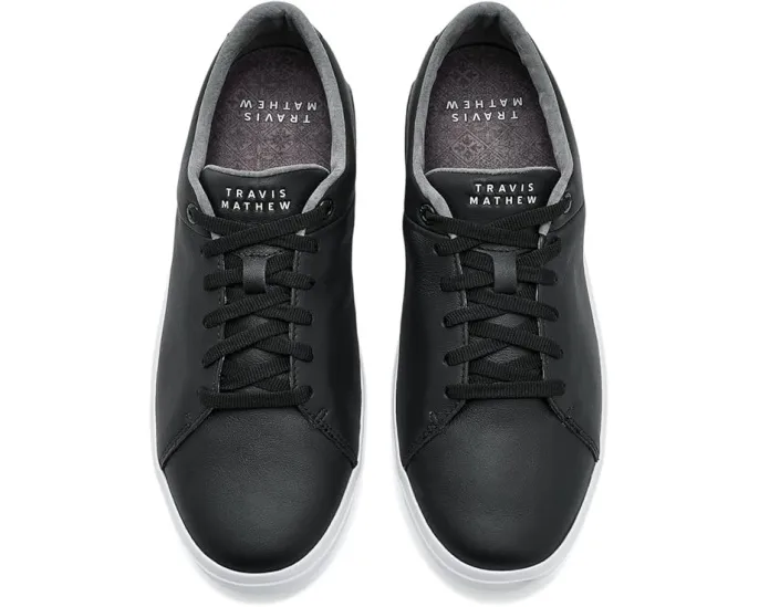 Кроссовки TravisMathew The Modern Cup из кожи с логотипом на язычке