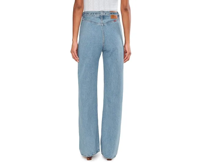 Джинсы Levi's® Premium Ribcage Wide Leg Belted с высокой посадкой и широкими штанинами