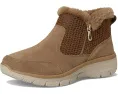 Ботильоны SKECHERS Easy Going Gentle Fall с замшевым верхом и вязаным свитером