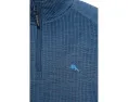 Толстовка Tommy Bahama Palm Pro Half Zip с вафельной тканью и защитой от ультрафиолета