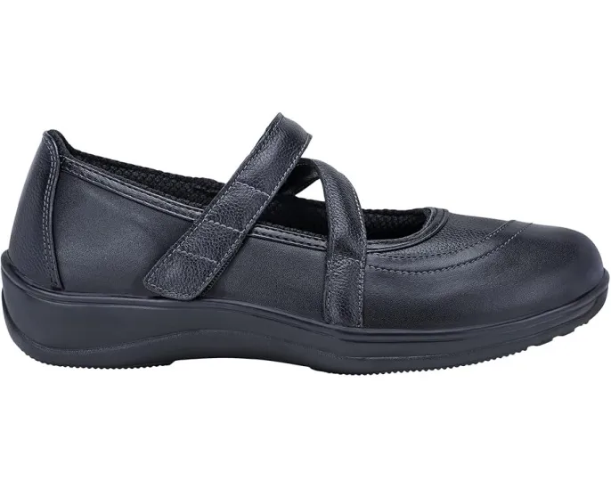 Балетки Orthofeet Celina с широким носком и кожей