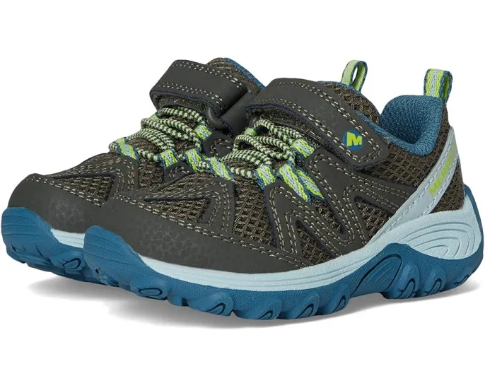 Детские треккинговые ботинки Merrell Kids Ridge Trek с застежкой на липучке