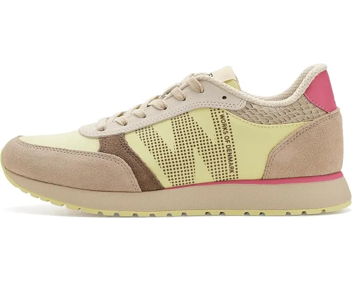 Кроссовки Ronja Tricolor Sneakers от WODEN на шнуровке