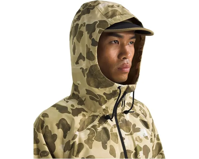 Куртка The North Face Antora Rain Hoodie Print с капюшоном и мембраной DRYVENT