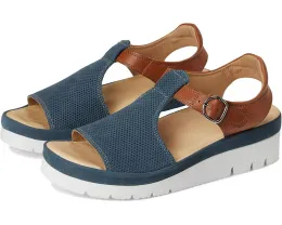 Сандалии Samuel Hubbard Portola T-Strap с застежкой на липучке и платформой из ЭВА