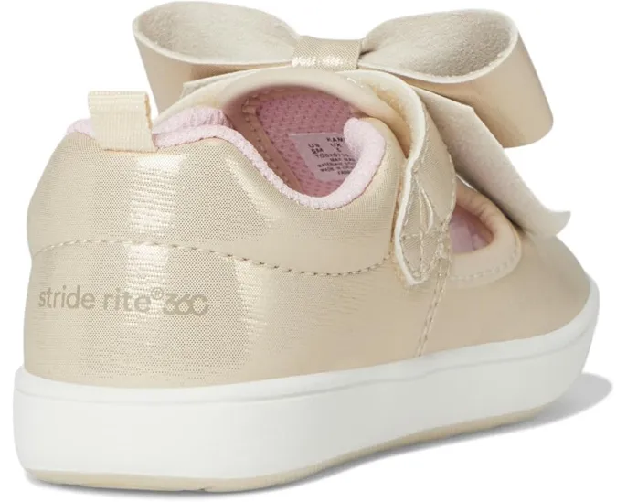 Stride Rite Kamila детские туфли с бантиком и стелькой Memory Foam