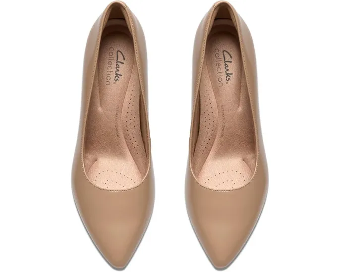 Туфли Clarks Kepley Vine с острым носком на каблуке-запятой