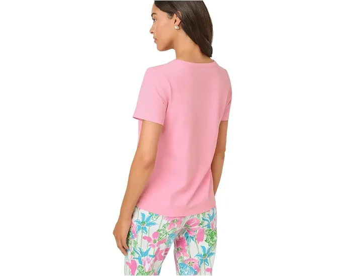 Топ Clairmont Pearl с жемчужной отделкой от Lilly Pulitzer