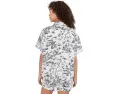 Toile Cotton Sateen Short Pajama Set
