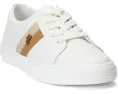 Кожаные кроссовки Lauren Ralph Lauren с амортизирующей стелькой