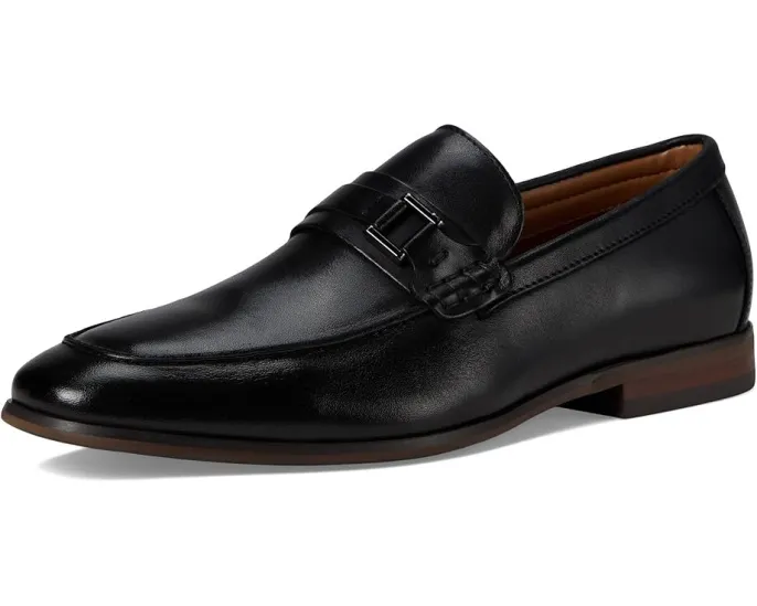 Лоферы Steve Madden Adair из щеточной телячьей кожи с устойчивым каблуком