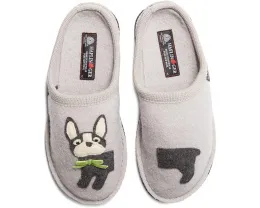 Haflinger Puppy домашние тапочки с принтом щенка и нескользящей подошвой