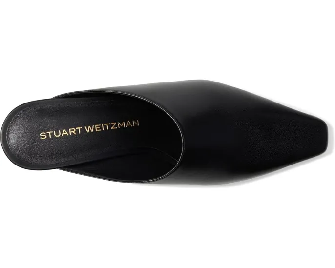 Туфли Stassi Mule 50 Stuart Weitzman с острым носком и скульптурным каблуком