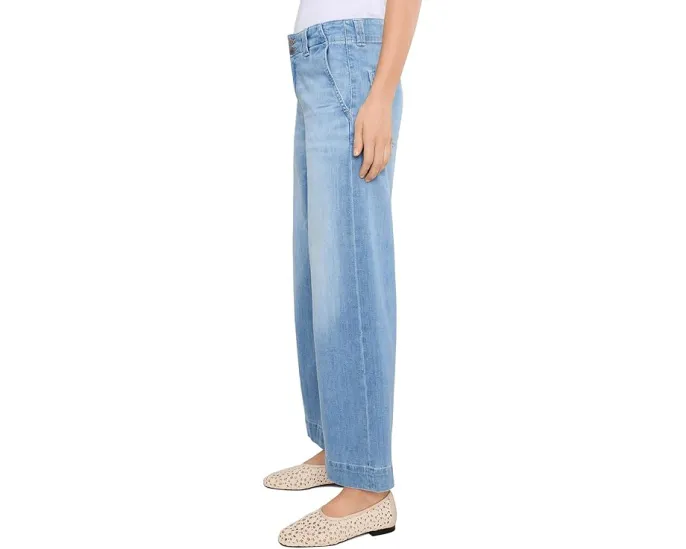 Джинсы AG Jeans Stella Ankle в цвете Flight с широкими штанинами