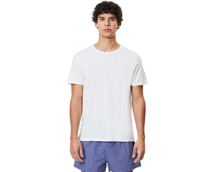 Lacoste Футболка с круглым вырезом приталенного кроя 3 шт