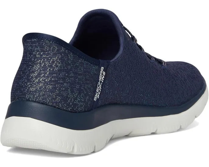 Веганские кроссовки SKECHERS Summits Lunar Glow Hands Free Slip-Ins