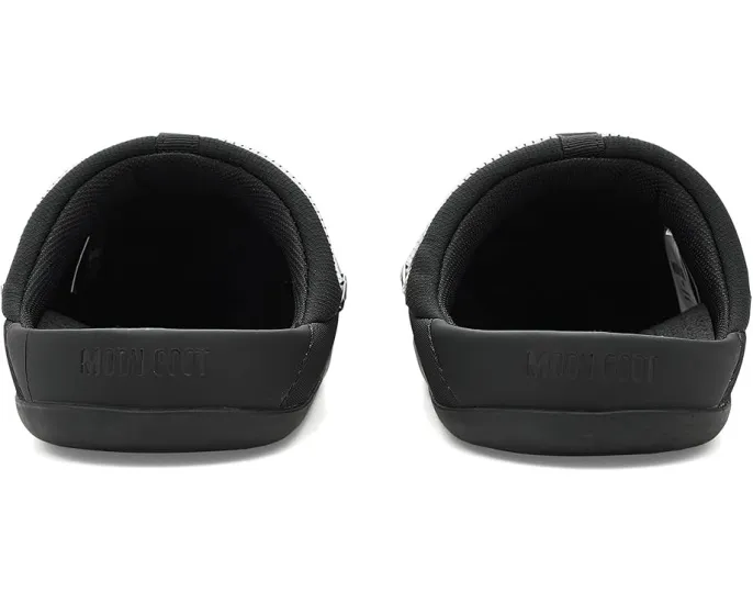 MOON BOOT Soft Slipper мягкие тапочки с гладкой кожей и удобной стелькой