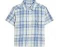 Повседневная клетчатая рубашка Boxy Woven abercrombie kids для детей