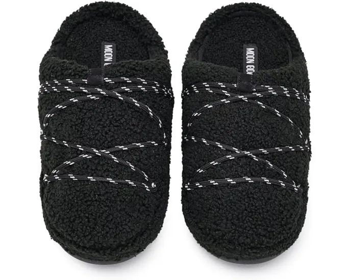 Слипоны Teddy с перекрестными шнурками MOON BOOT