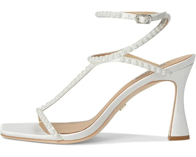 Босоножки Badgley Mischka Gianni на каблуке с жемчужными бусинами и квадратным носком