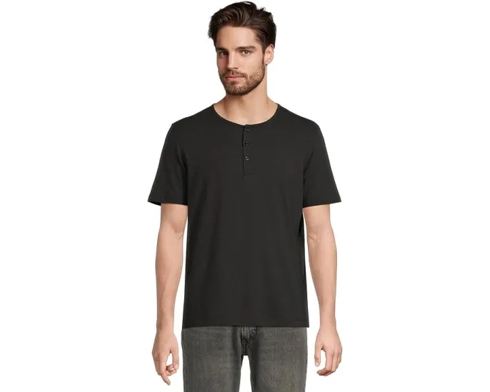 Хенли UNTUCKit EcoSoft Short Sleeve Henley из экологичной ткани