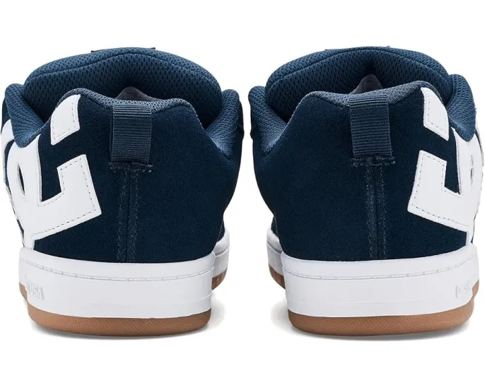 Детские кроссовки DC Kids Court Graffik SE из замши с вентиляцией