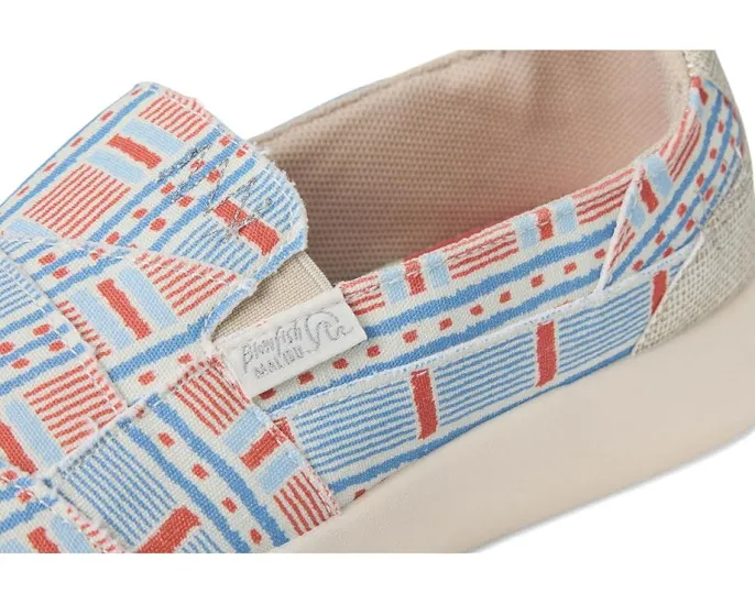 Слипоны Blowfish Malibu Beachfront с эластичными вставками и текстильным верхом