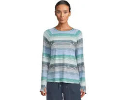 Футболка L.L.Bean Everyday SunSmart с длинным рукавом и защитой UPF 50+ в полоску