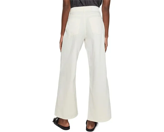 7 For All Mankind джинсы Lotta Ankle in Linen Ostuni с высокой посадкой