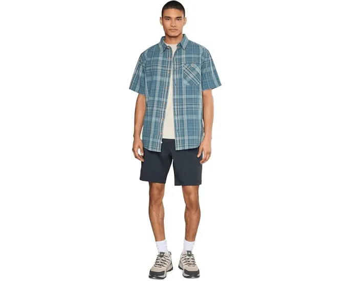 Рубашка Mountain Hardwear Cottonwood Lite с короткими рукавами в клетку