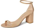 Босоножки Nudist Block 75 на шпильке с ремешком от Stuart Weitzman
