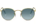 Солнцезащитные очки Ray-Ban Round Metal с круглой оправой