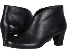 Ботильоны Fame из текстурированной замши с молнией и массивным каблуком David Tate