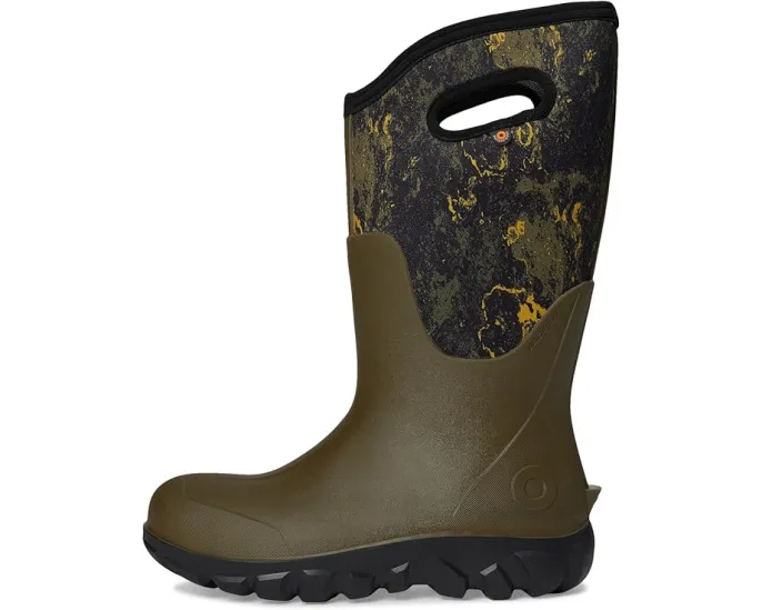 Высокие бесшовные сапоги Bogs Classic Seamless Tall с камуфляжным принтом Acid Camo и мембраной Neo Tech