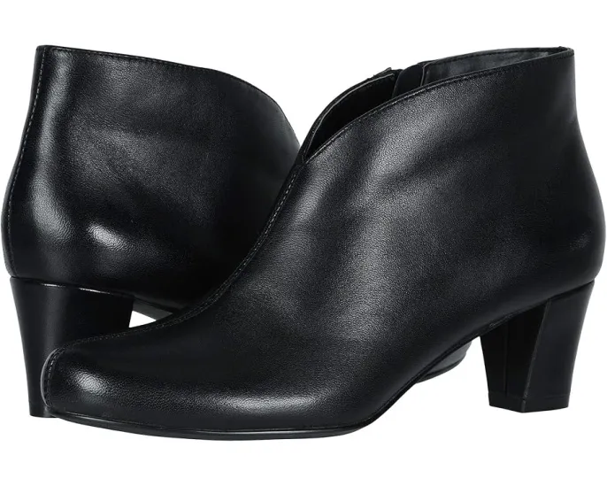 Ботильоны Fame из текстурированной замши с молнией и массивным каблуком David Tate