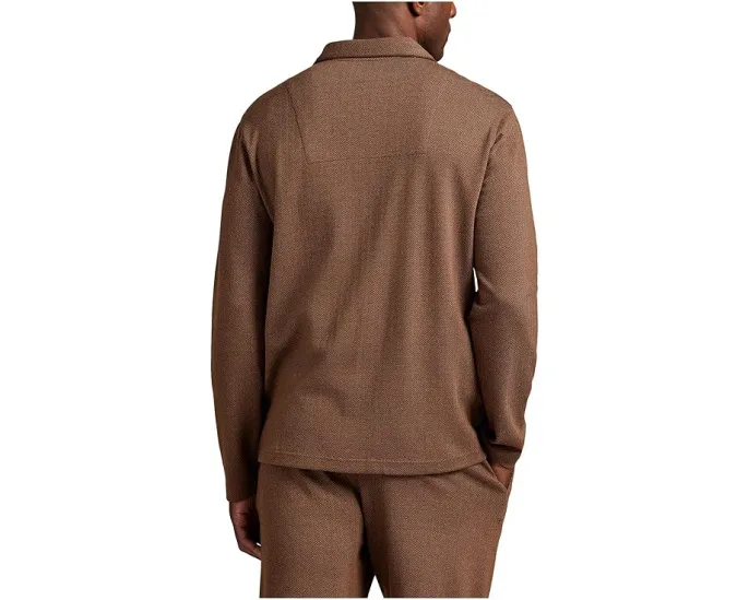 Пижамная рубашка Polo Ralph Lauren с длинным рукавом в ёлочку