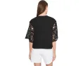 Футболка Crochet Sleeve Belle от Sanctuary с кружевными рукавами